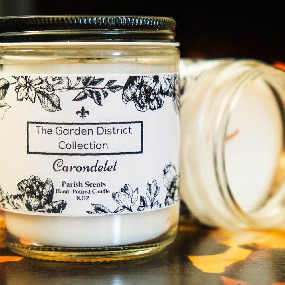 New Orleans Garden District Collection Candle Parish Scents - Picture 4 of 9